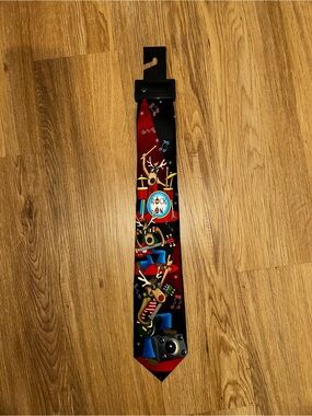 Novelty Rocking Reindeer Band Tie - Tie Tales